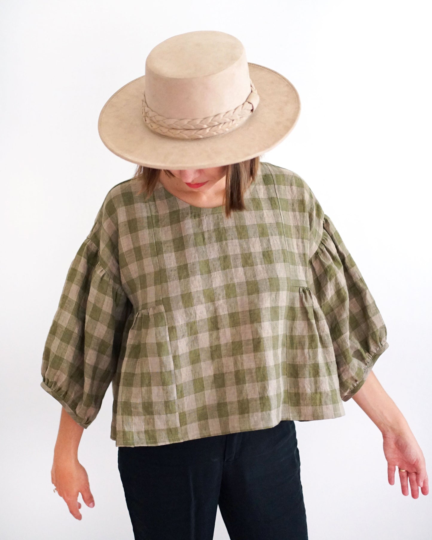 Collage Gather Top - Matchy Matchy PDF Pattern