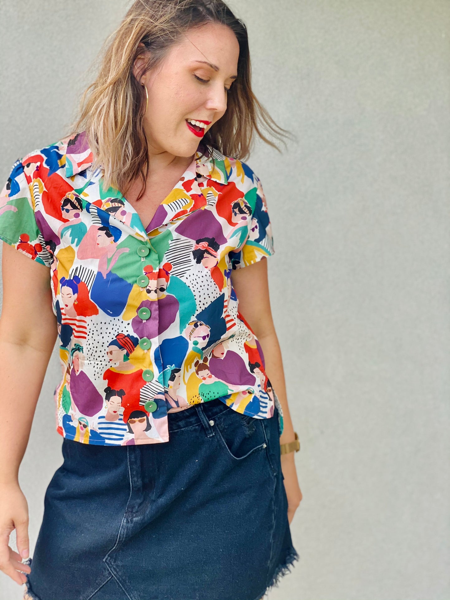 Sydni Shirt Dress - Sew To Grow PDF Pattern