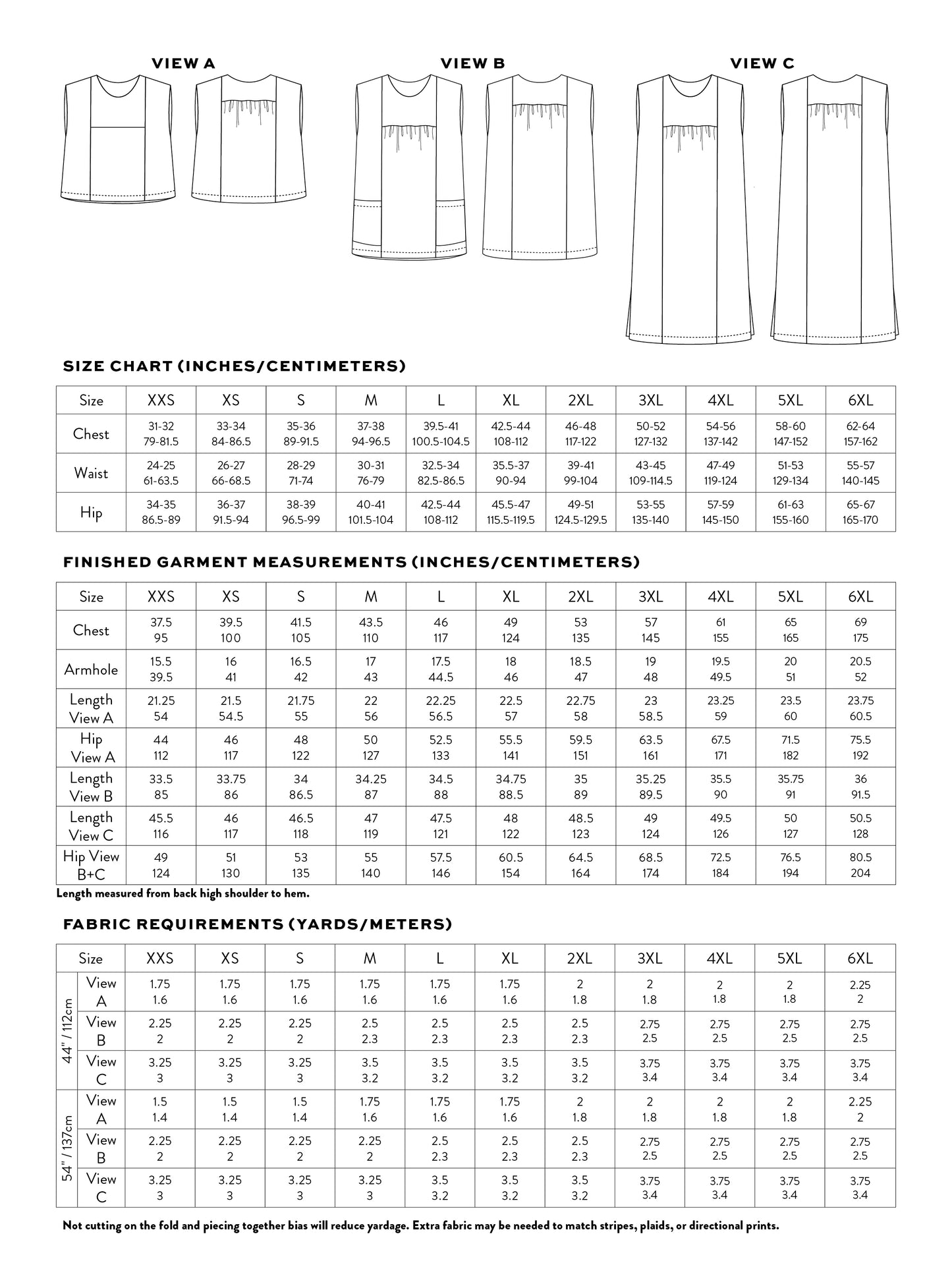 Skipper Top & Dress - Matchy Matchy PDF Pattern