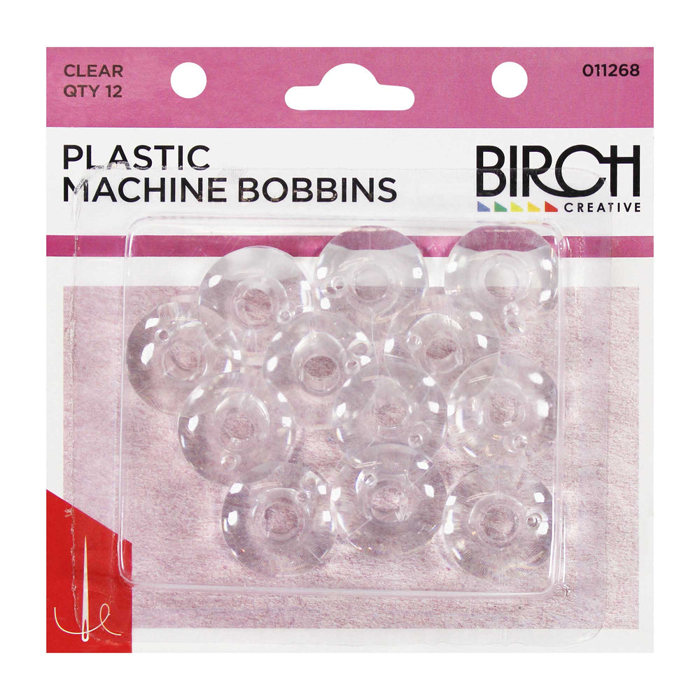 Birch - Plastic Machine Bobbins