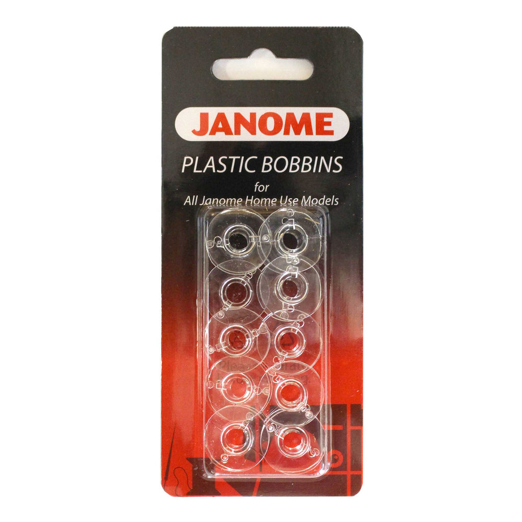 Janome - Plastic Bobbins 10 Pack