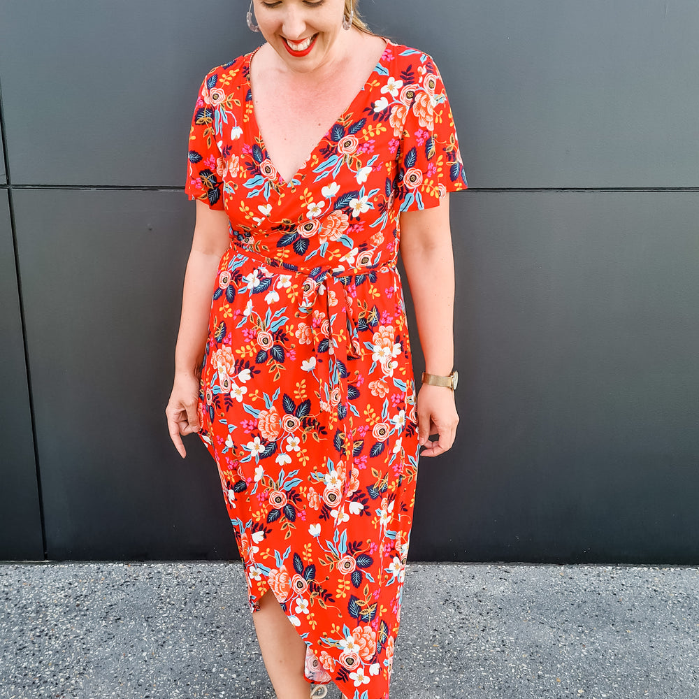 
                      
                        Charlie Ann Wrap Dress - Sew To Grow PDF Pattern
                      
                    