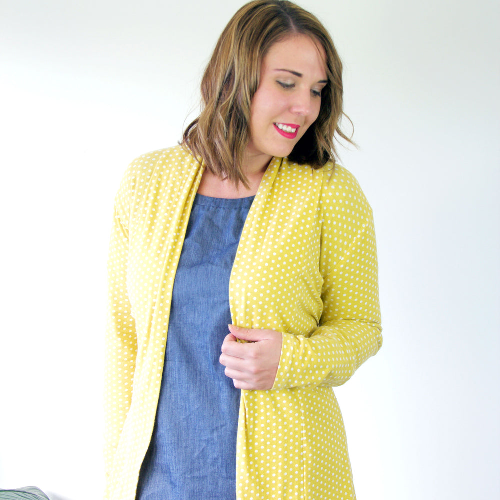 
                      
                        Fall In Love Cardigan - Sew To Grow PDF Pattern
                      
                    