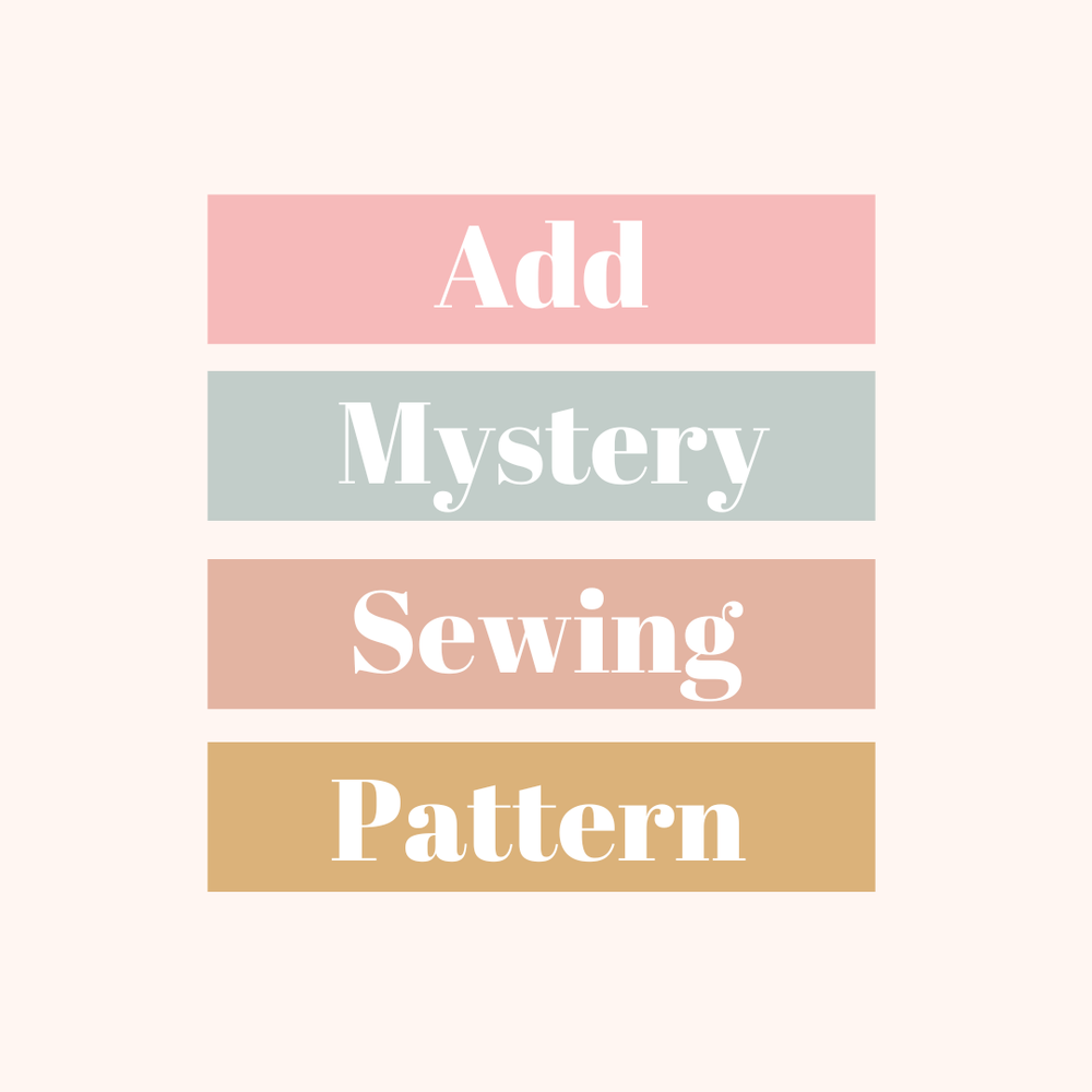 Mystery Sewing Pattern