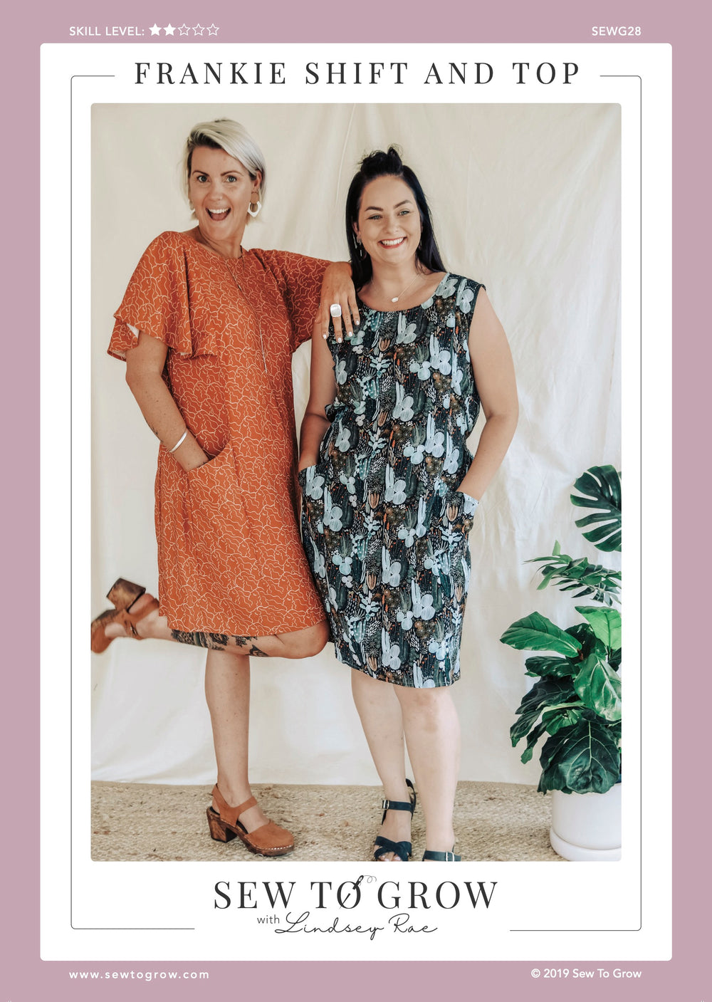 Frankie Shift & Top - Sew To Grow PDF Pattern