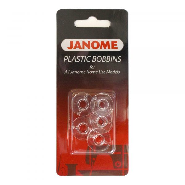 Janome - Plastic Bobbins 5 Pack