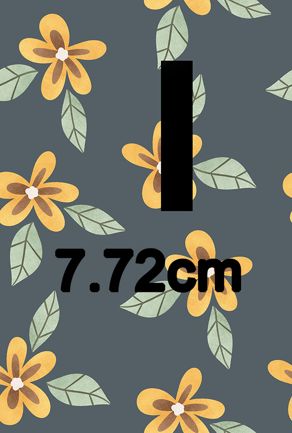 Little Flower - Navy & Yellow - PREORDER