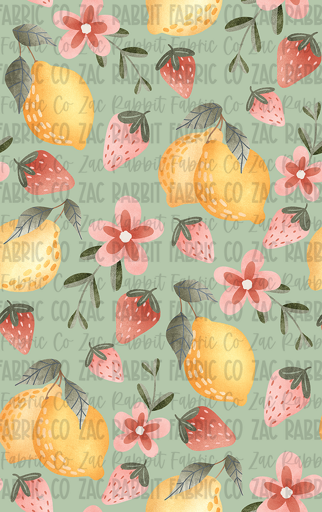 Strawberry Lemons - Mint - PREORDER