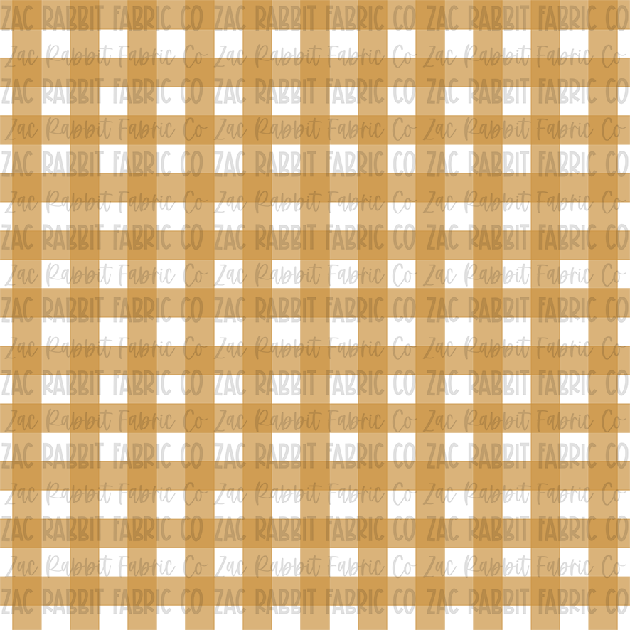 Mustard Gingham - PREORDER