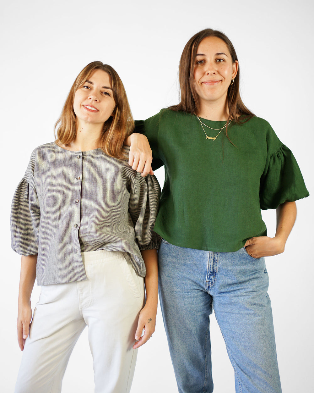 Perfect Puff Sleeve Top - Matchy Matchy PDF Pattern
