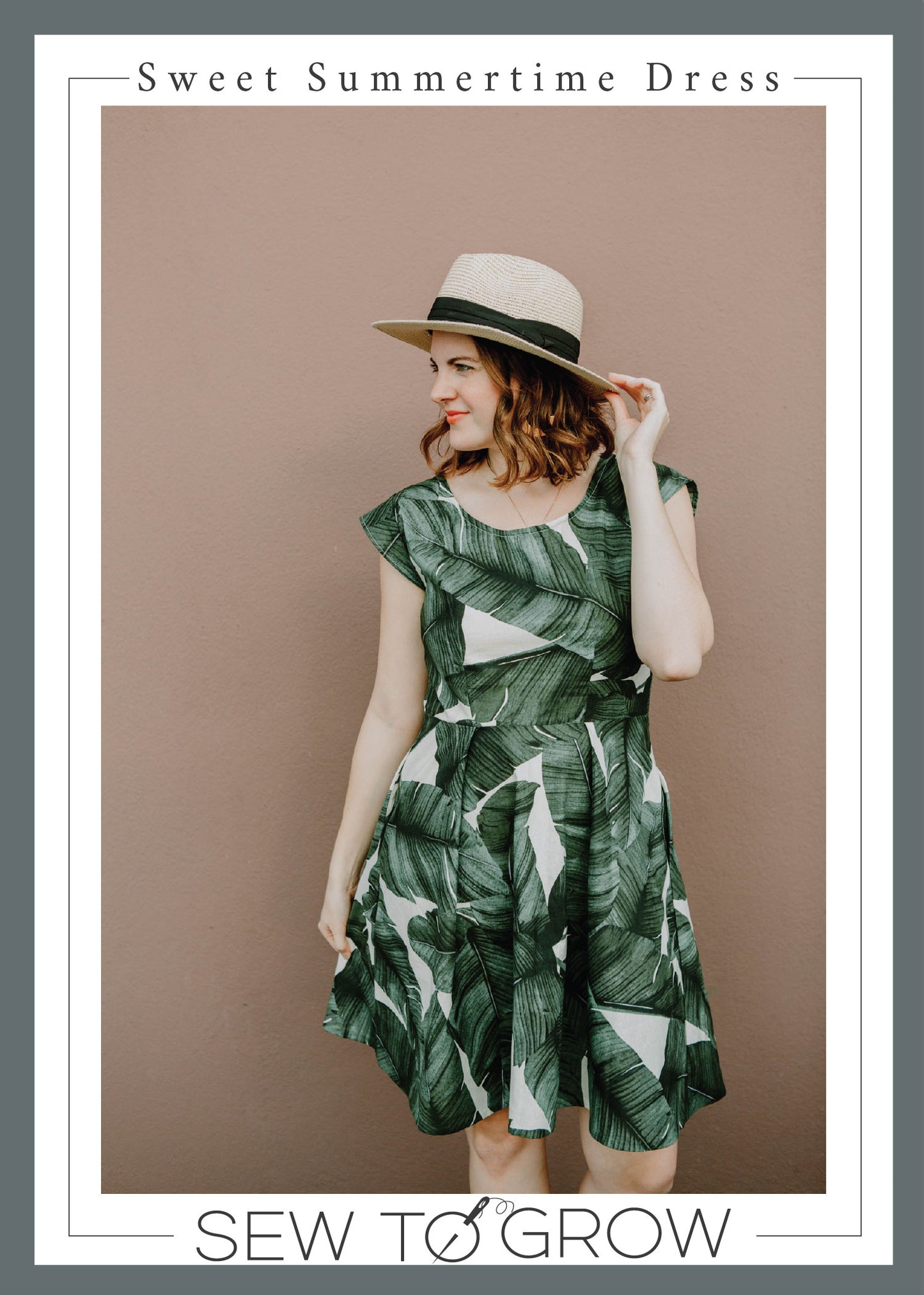 Sweet Summertime Dress - Sew To Grow PDF Pattern