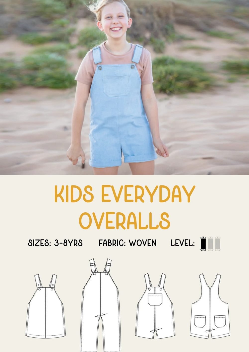 Kids Everyday Overalls