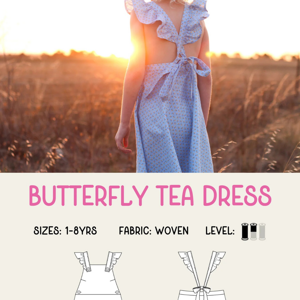 Butterfly Tea Dress