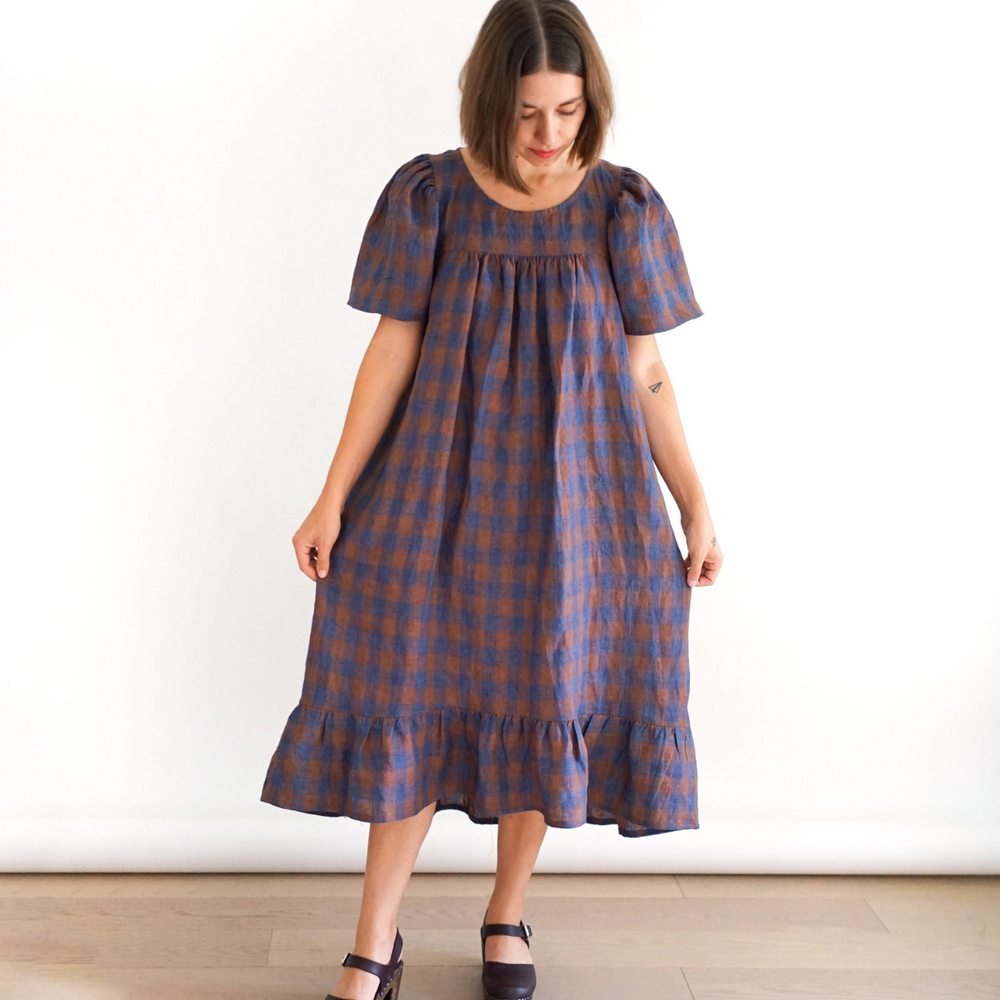 Champagne Field Dress - Matchy Matchy PDF Pattern