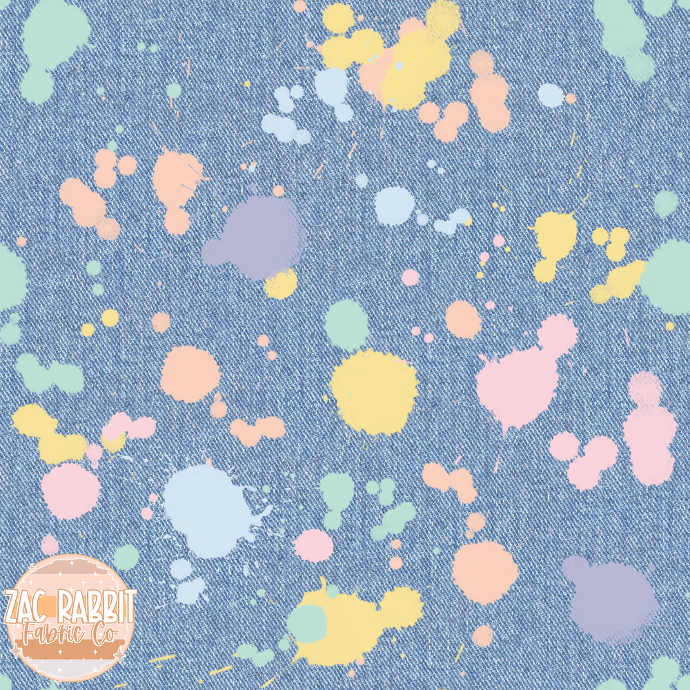 Pastel Splatter